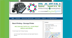 Desktop Screenshot of basinprinting.com